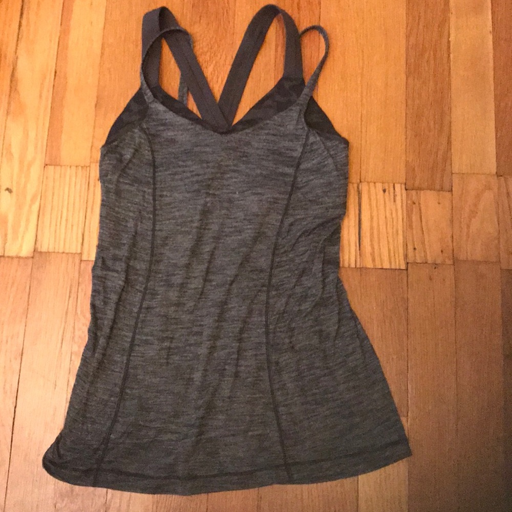 Lululemon built in bra tank high support